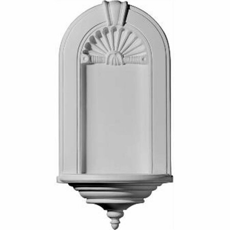 DWELLINGDESIGNS 15.50 in. W x 31.50 in. H x 7.38 in. D, Smooth Niche, Surface Mount DW638737